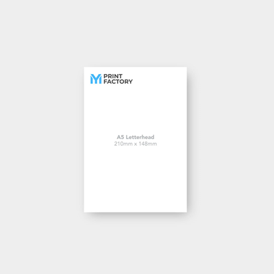 A5 Letterheads