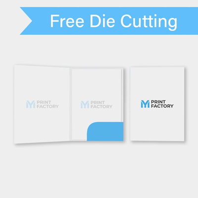 Presentation Folders With Free Die Cutting